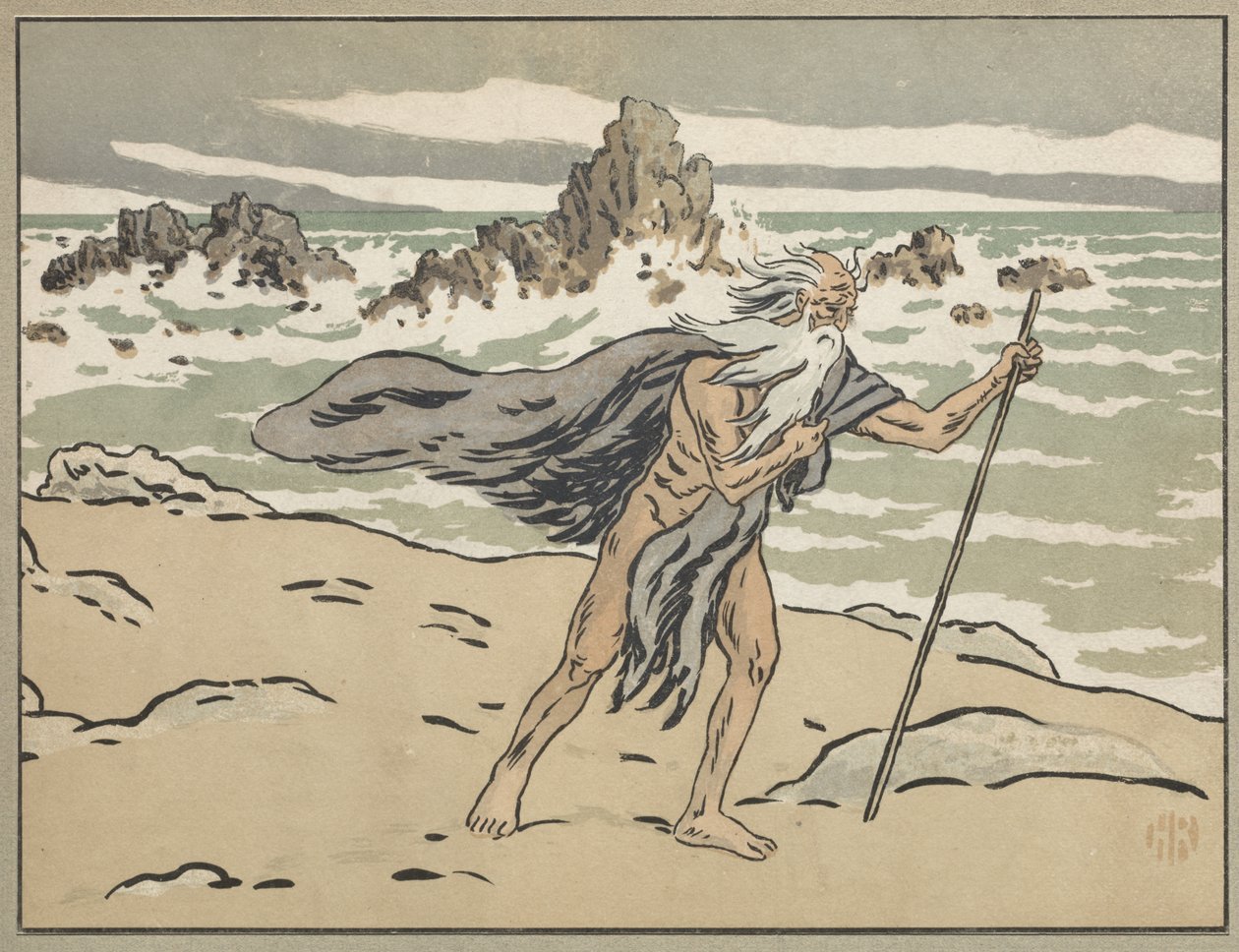 La judía errante: Portada de Henri Rivière