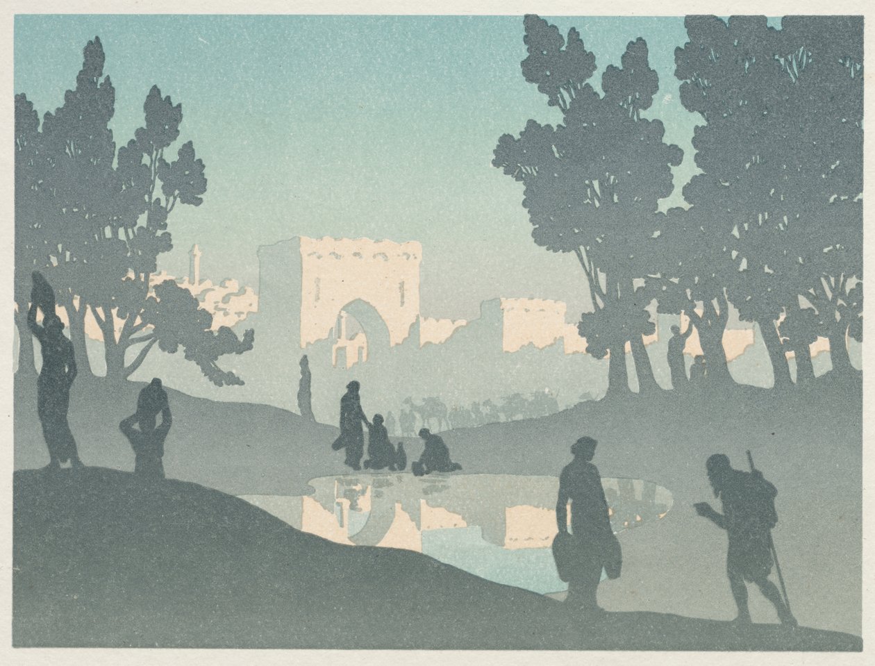 La judía errante: la ciudad vieja de Henri Rivière