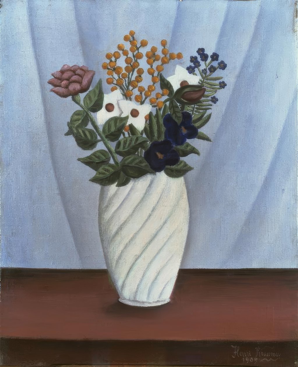 Ramo de flores de Henri Rousseau