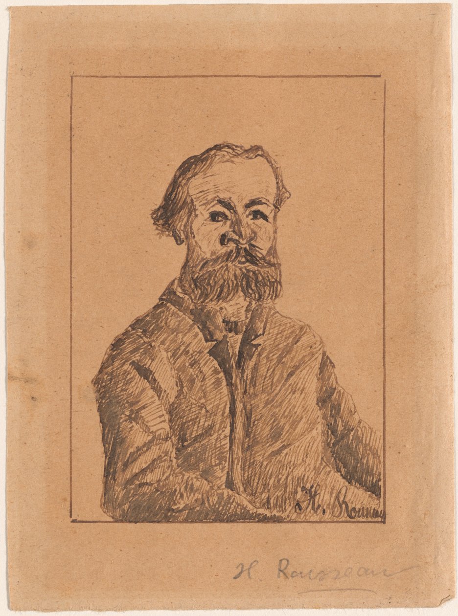 Autorretrato de Henri Rousseau