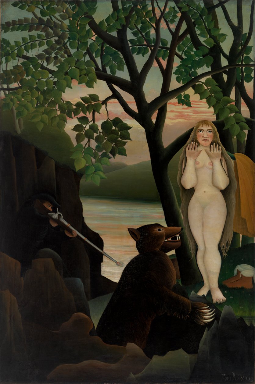 sorpresa desagradable de Henri Rousseau