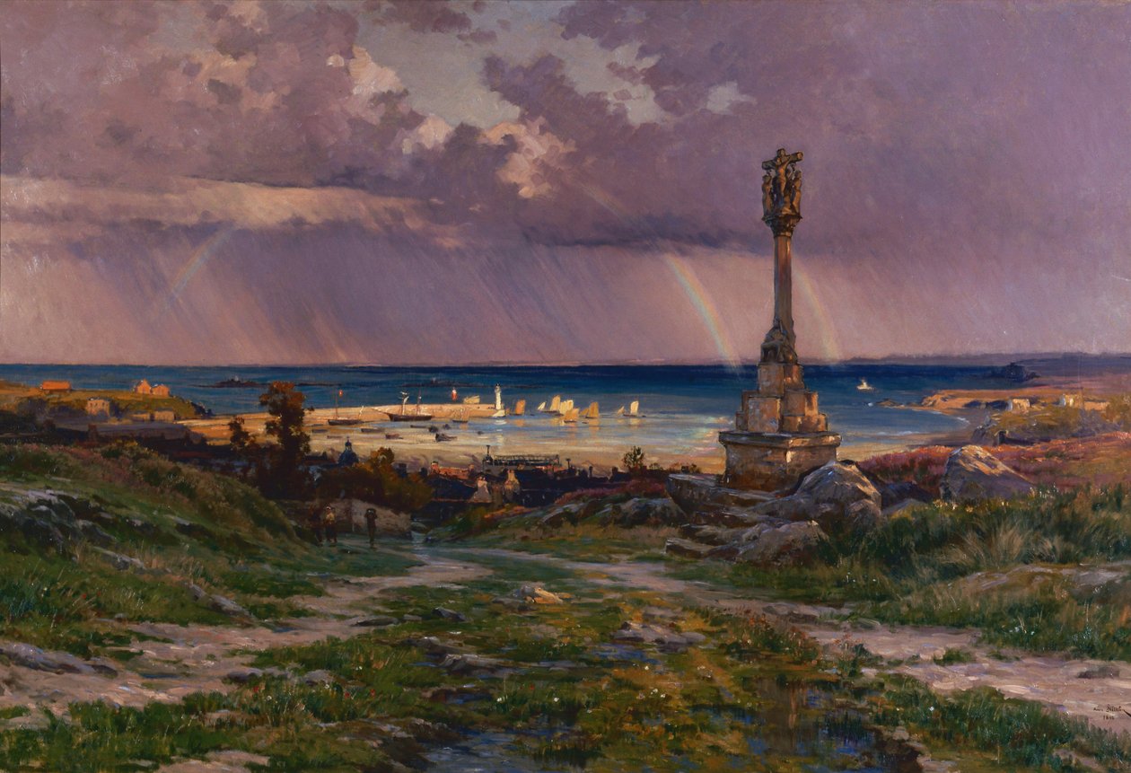 Después de la tormenta en Portrieux de Henri Saintin