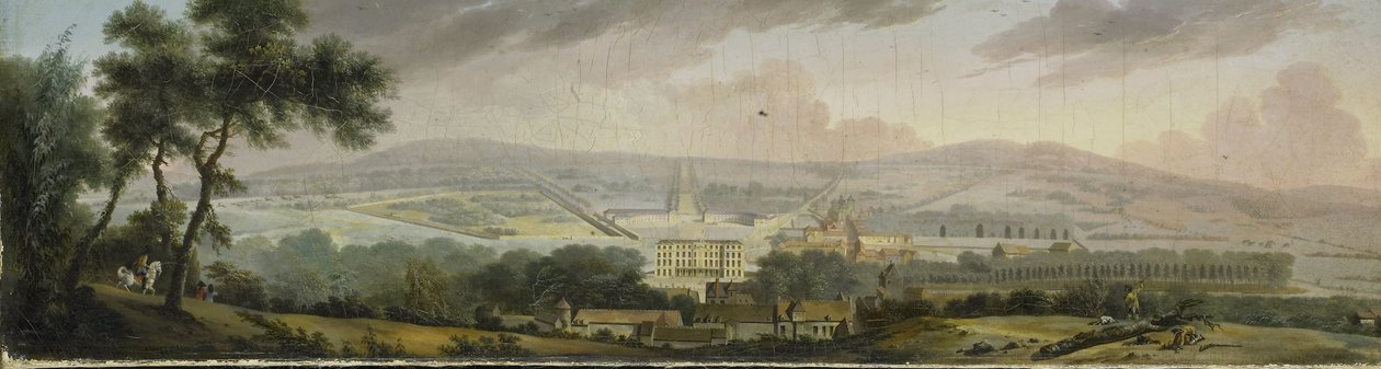 Vista de la parte trasera de un Palacio de Henri Sallembier