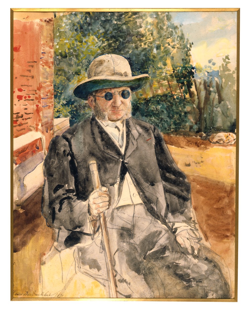 Gustave Coûteaux de Henri de Braekeleer
