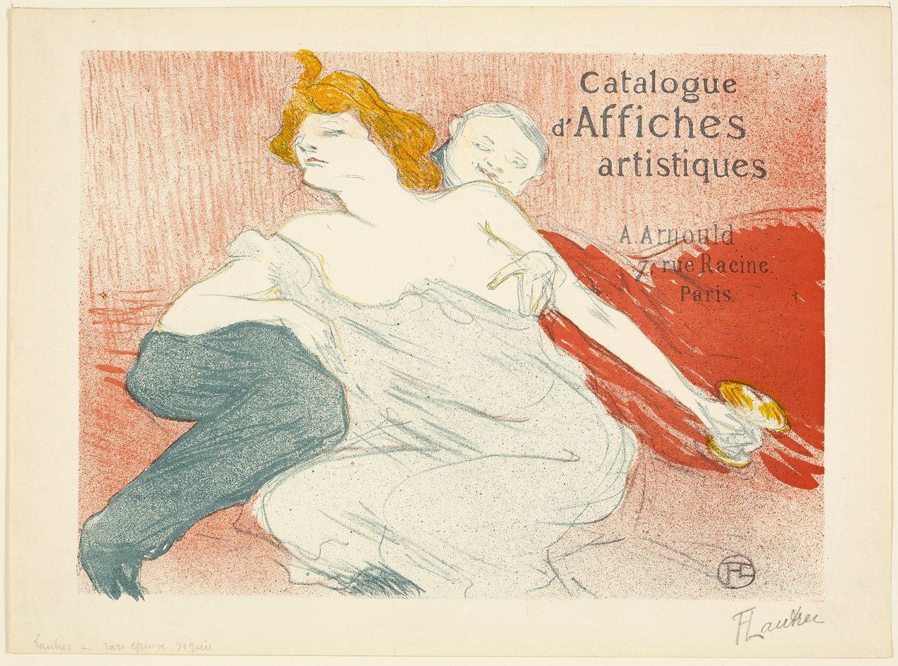 Depravación (segunda lámina) de Henri de Toulouse Lautrec