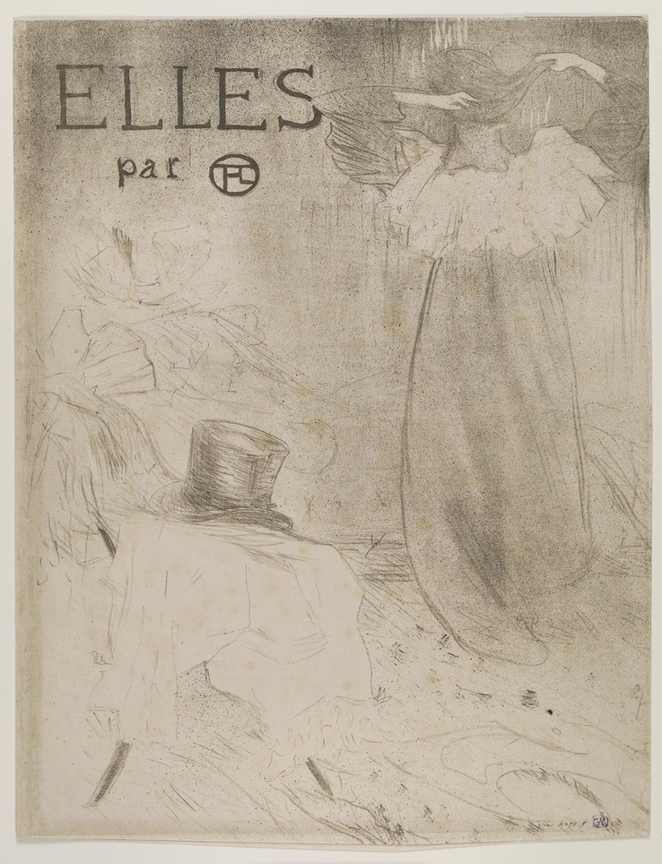 Frontispicio para Elles de Henri de Toulouse Lautrec