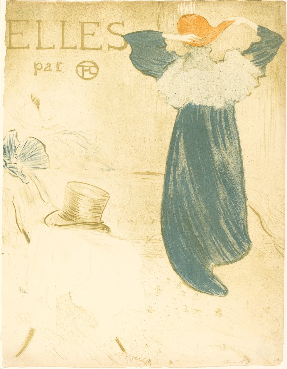 Frontispicio para Elles de Henri de Toulouse Lautrec