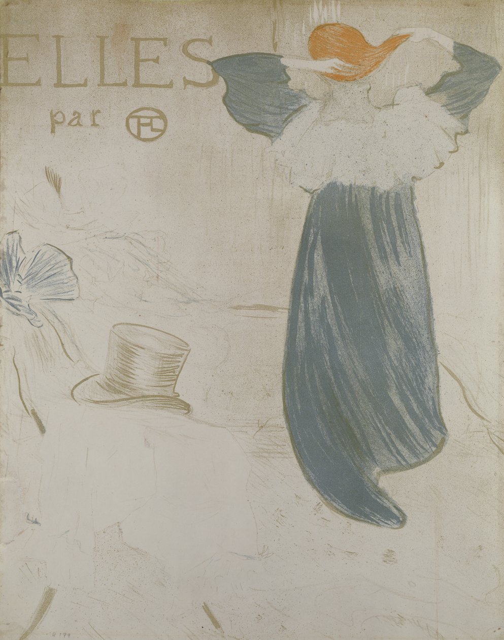 Frontispicio para "Elles", 1896 de Henri de Toulouse Lautrec