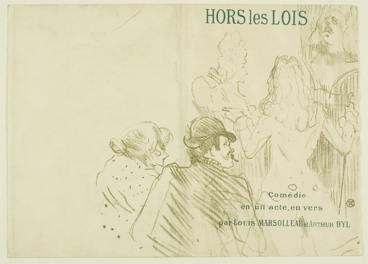 Homenaje a Molière de Henri de Toulouse Lautrec
