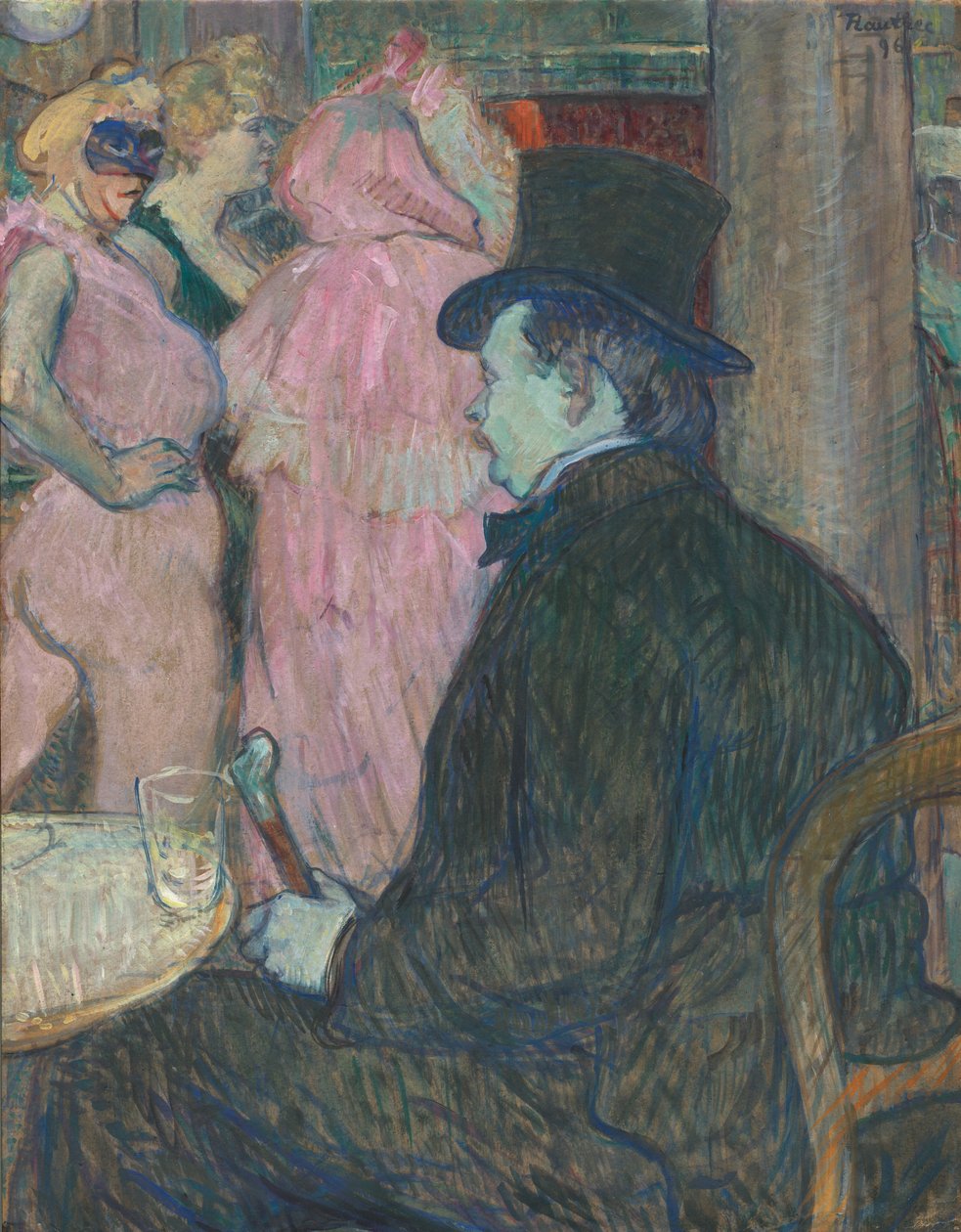 Maxime Dethomas, 1896 de Henri de Toulouse Lautrec