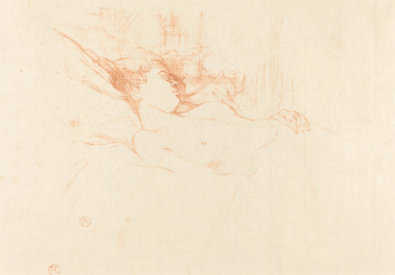 Sueño (Le sommeil) de Henri de Toulouse Lautrec