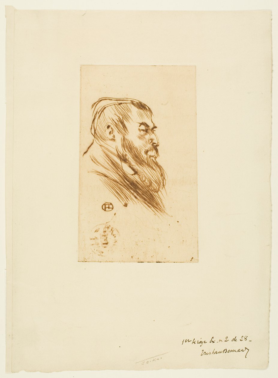 Tristan Bernard de Henri de Toulouse Lautrec