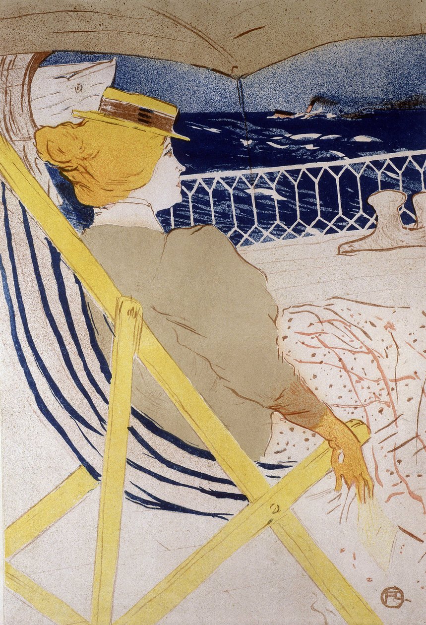 Intitulado. (litografía) de Henri de Toulouse Lautrec