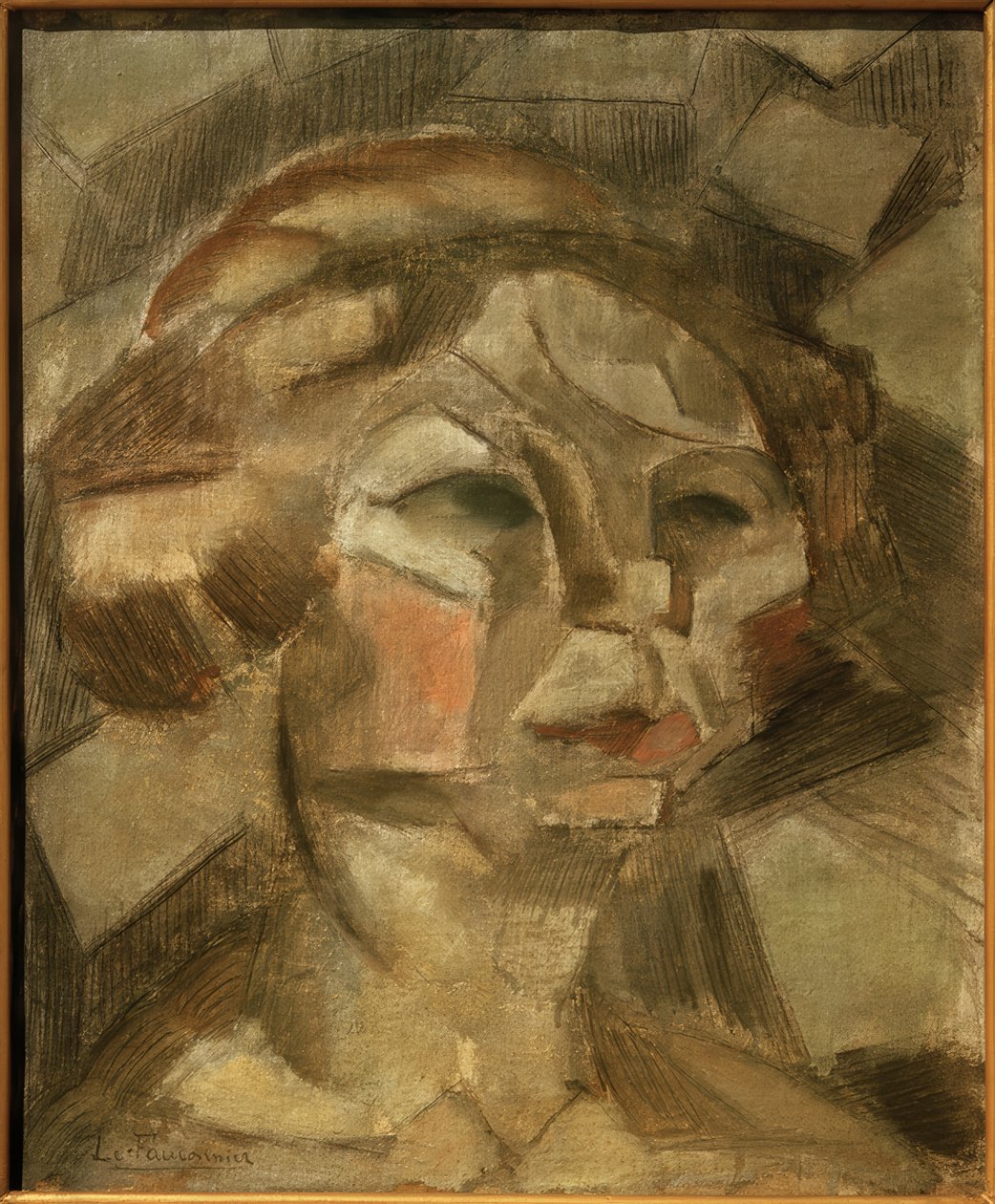 Estudio para la cabeza de L’abondance de Henri Victor Gabriel Le Fauconnier