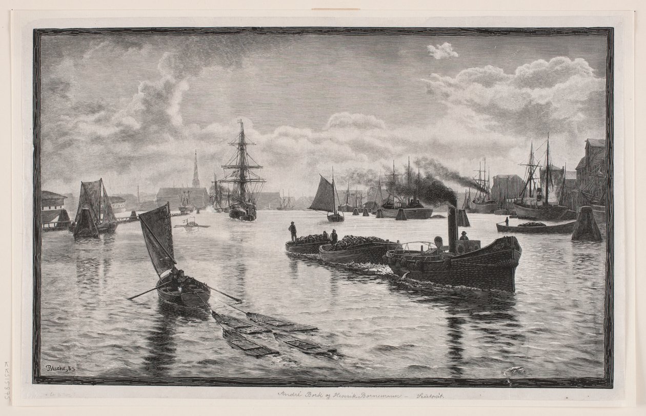 Puerto de Copenhague de Henrik Bornemann