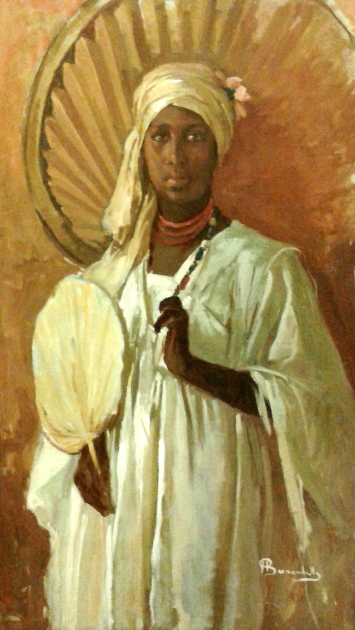 Mujer etíope [Mujer india] de Henrique Bernardelli