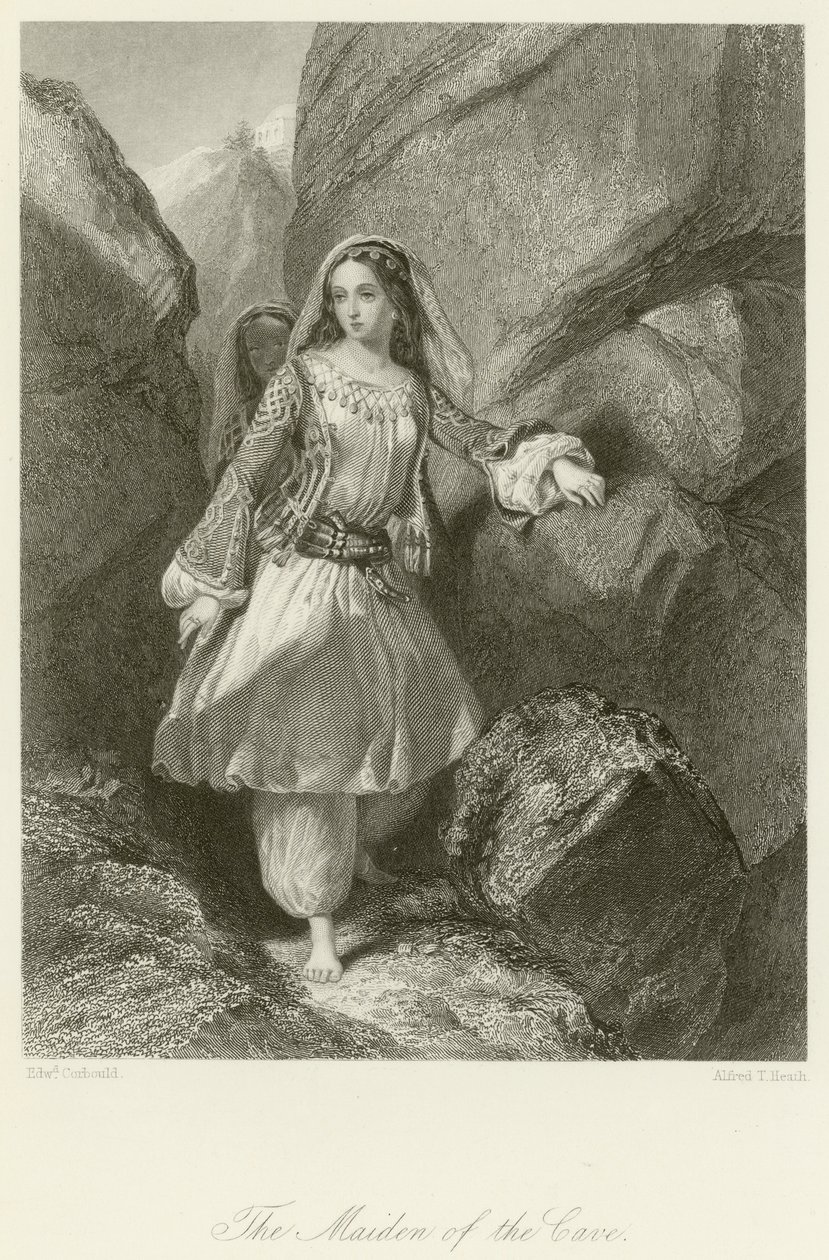 La doncella de la cueva de Edward Henry Corbould