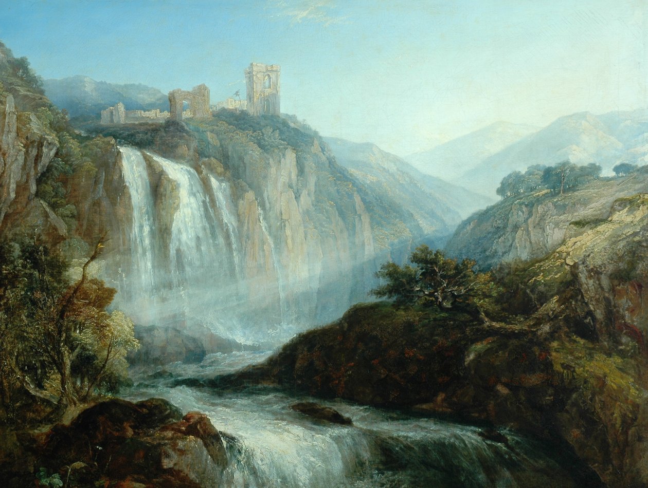 Las cataratas de Tívoli de Henry Dawson