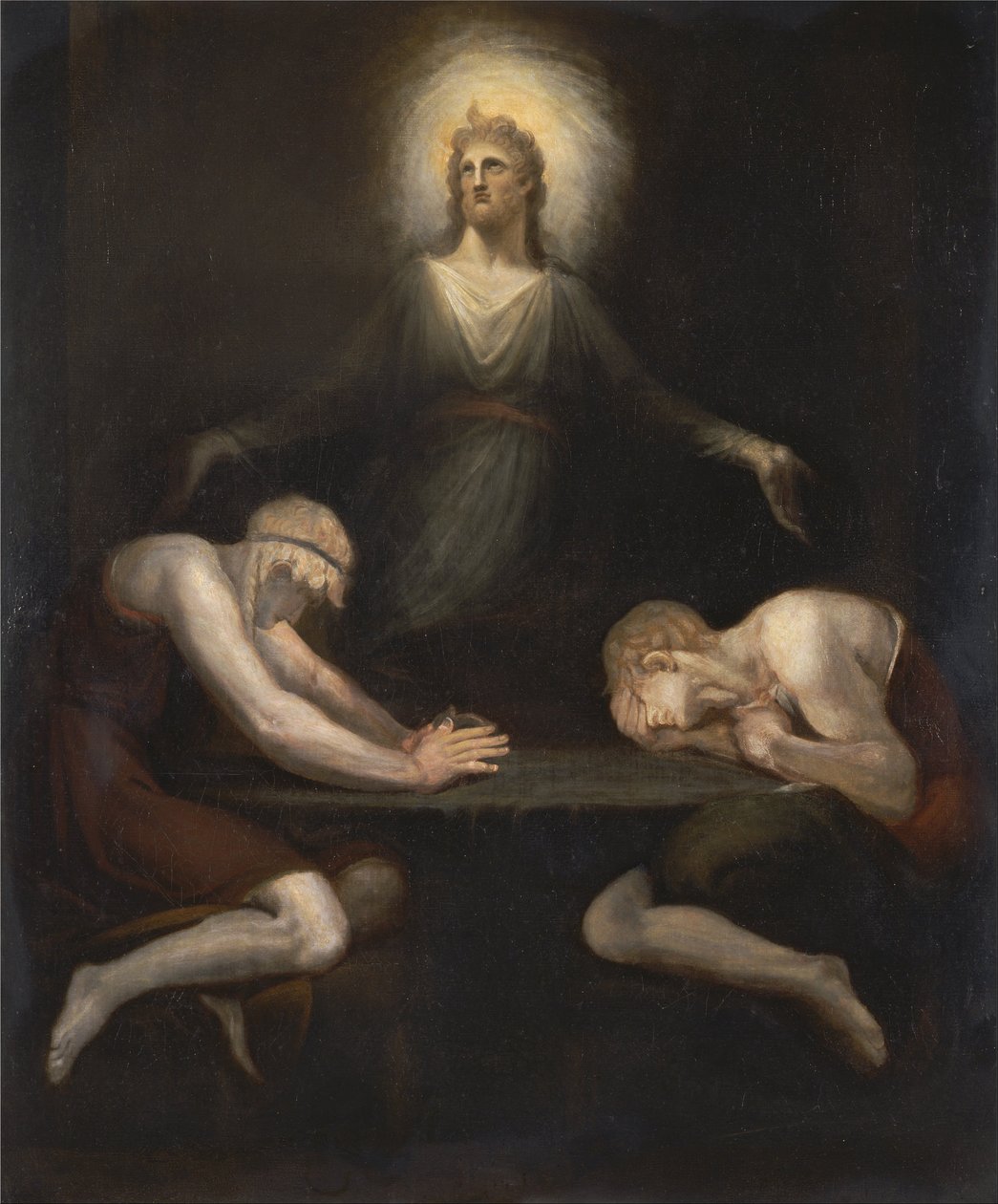 Cristo desapareciendo en Emaús de Johann Heinrich Füssli