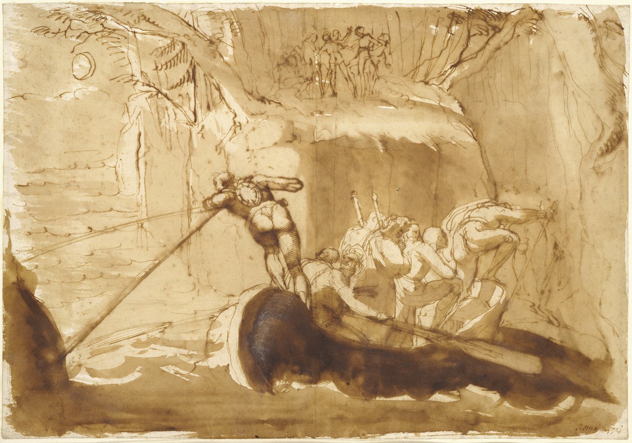 Los confederados llegando a Rutli de Johann Heinrich Füssli