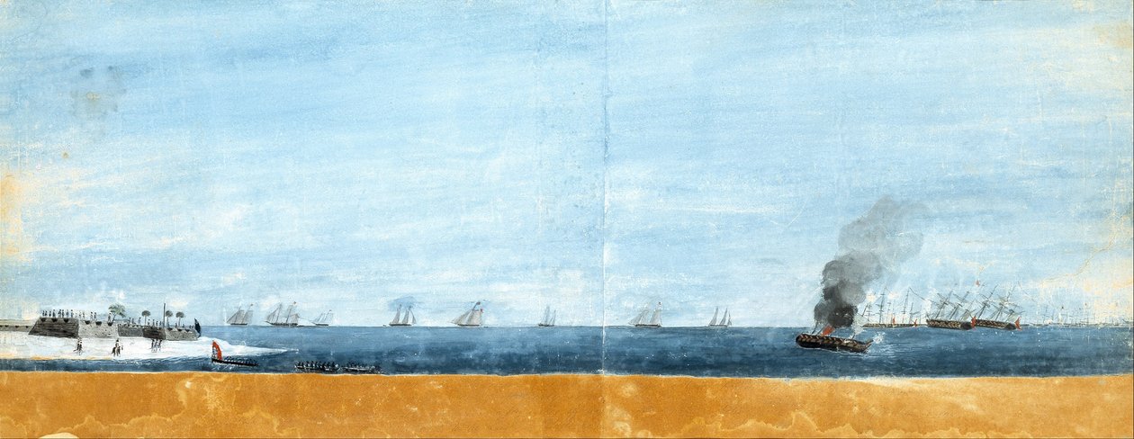 La Mañana Después del Ataque a la Isla Sullivans, 29 de Junio de 1776 de Henry Gray