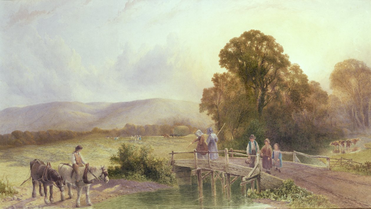 Las colinas en Midhurst de Henry Maplestone