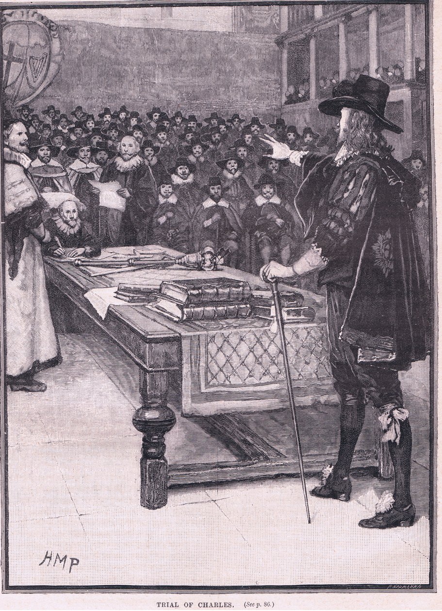 Juicio de Carlos I AD 1649 de Henry Marriott Paget