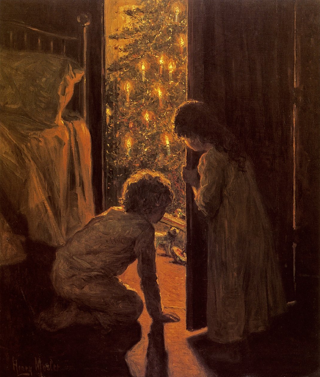 El árbol de Navidad de Henry Mosler