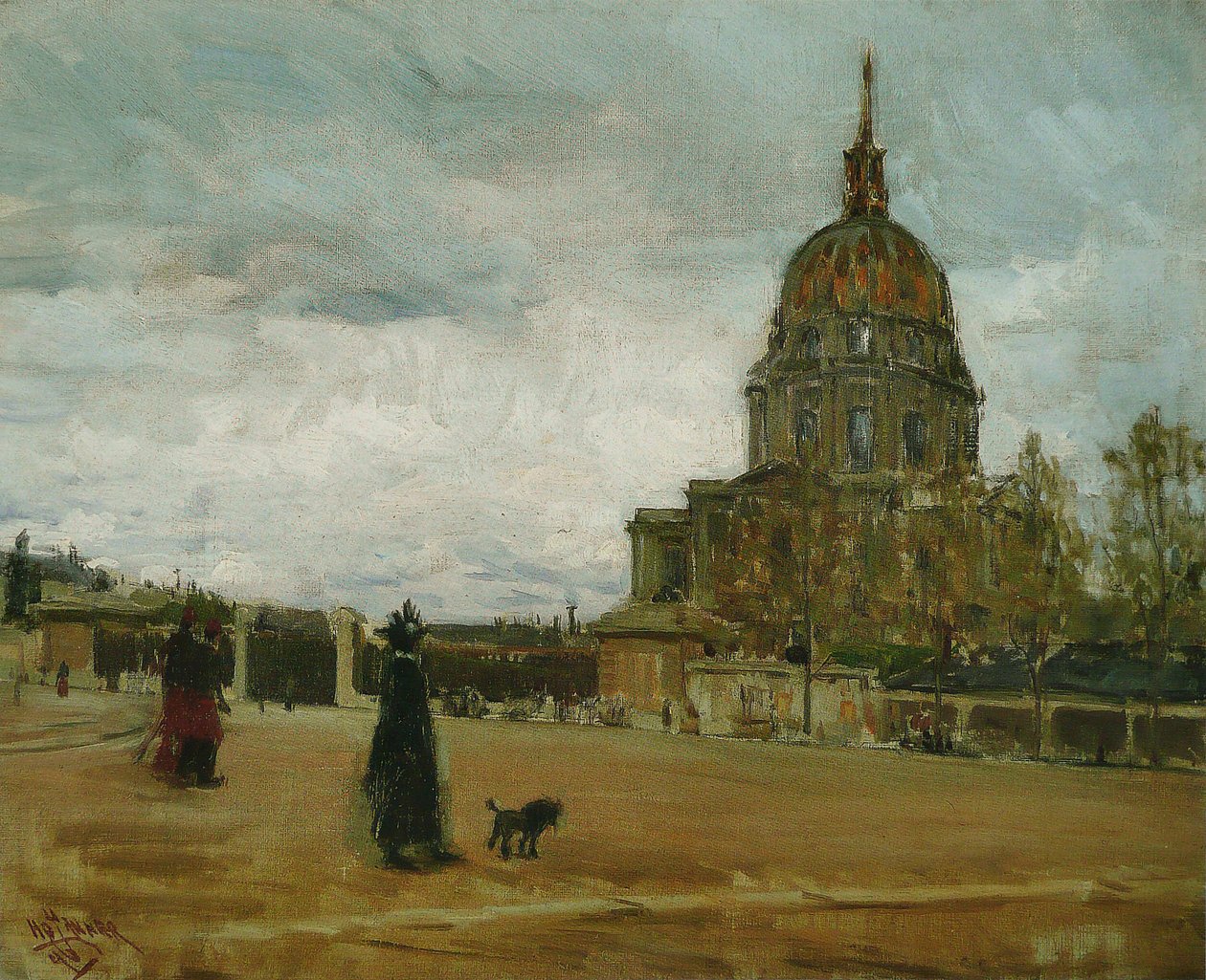 Les Invalides, París de Henry Ossawa Tanner