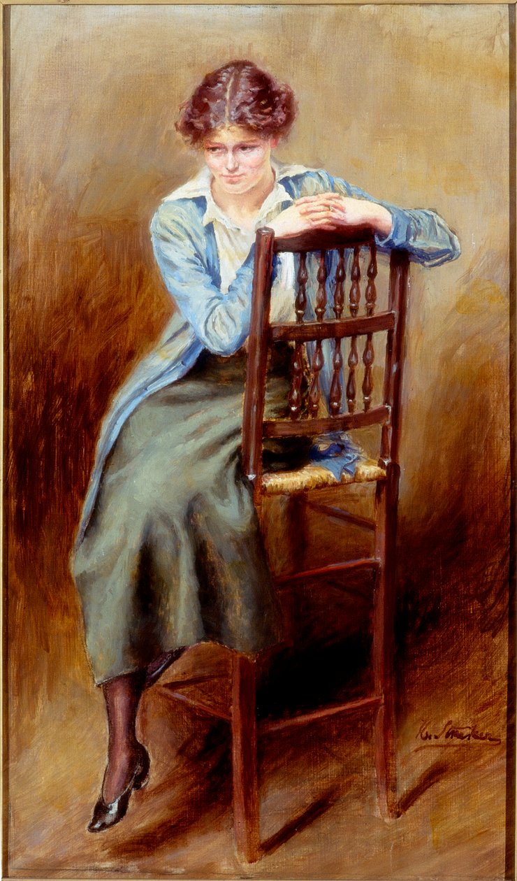 Mujer Sentada de Henry Straker