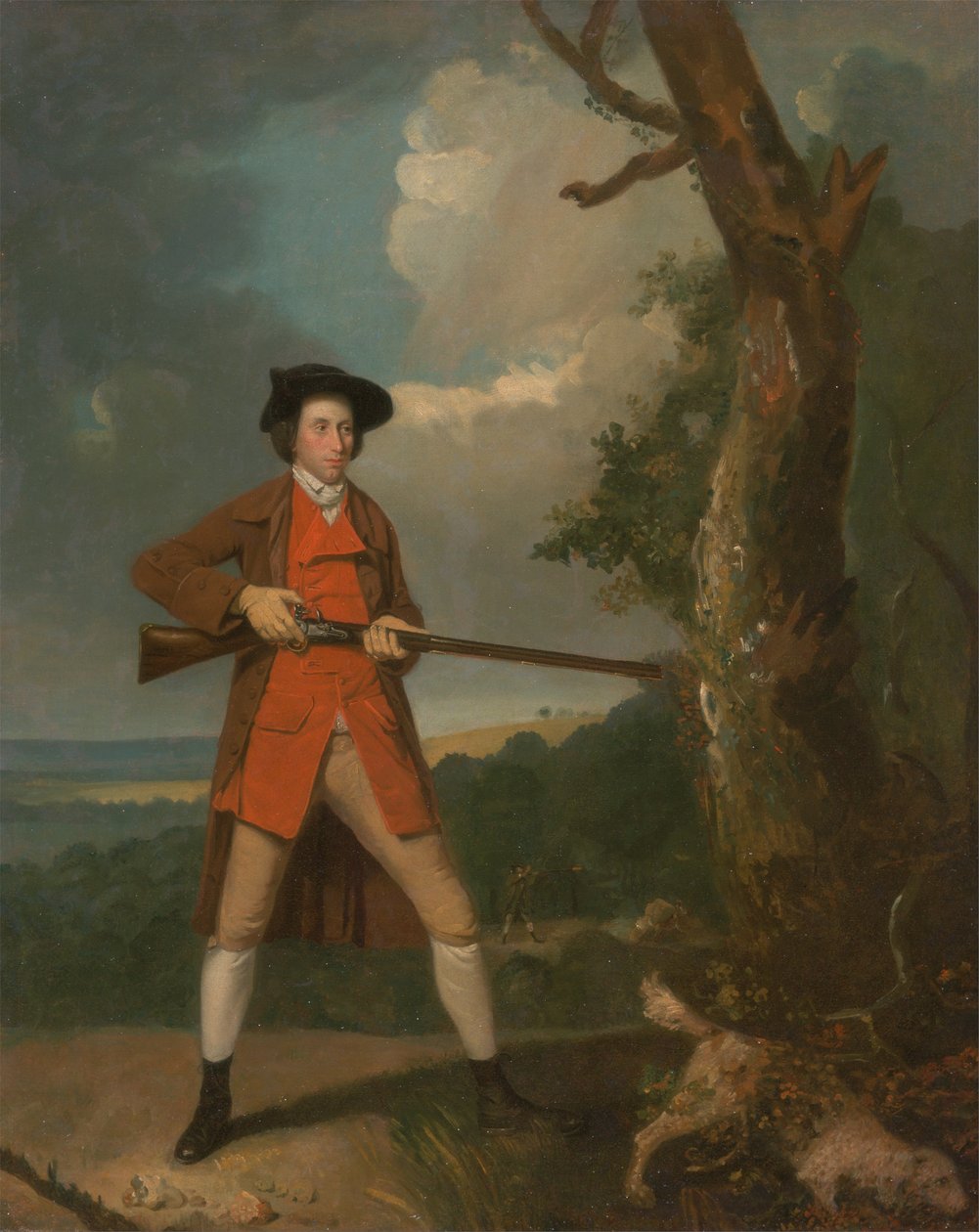 Retrato de un deportista, posiblemente Robert Rayner de Henry Walton
