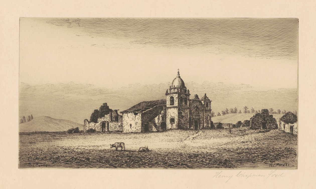 Misión San Carlos Borromeo de Henry Chapman Ford