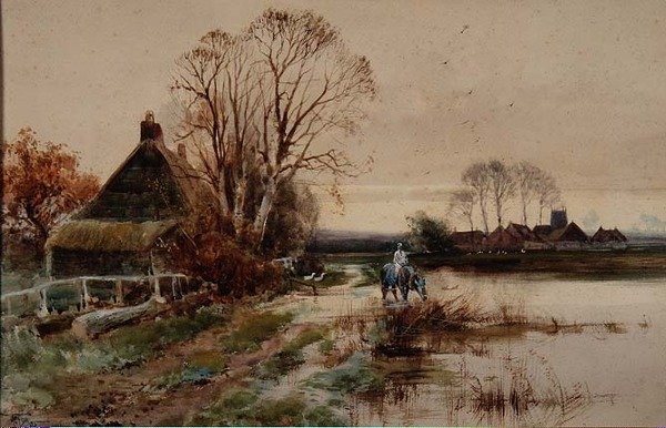 Cerca de Reedham, Norfolk de Henry Charles Fox