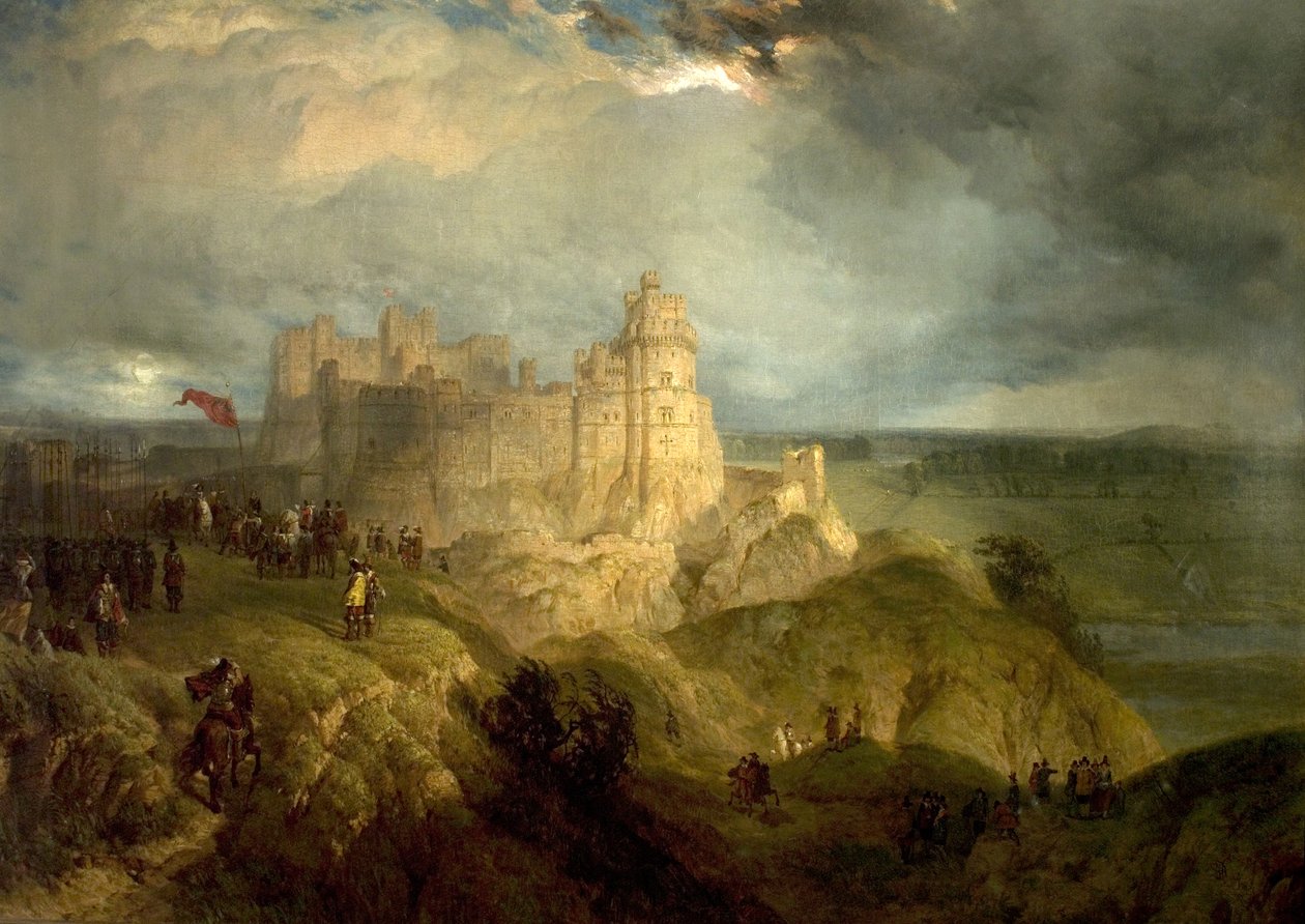 Castillo de Nottingham de Henry Dawson