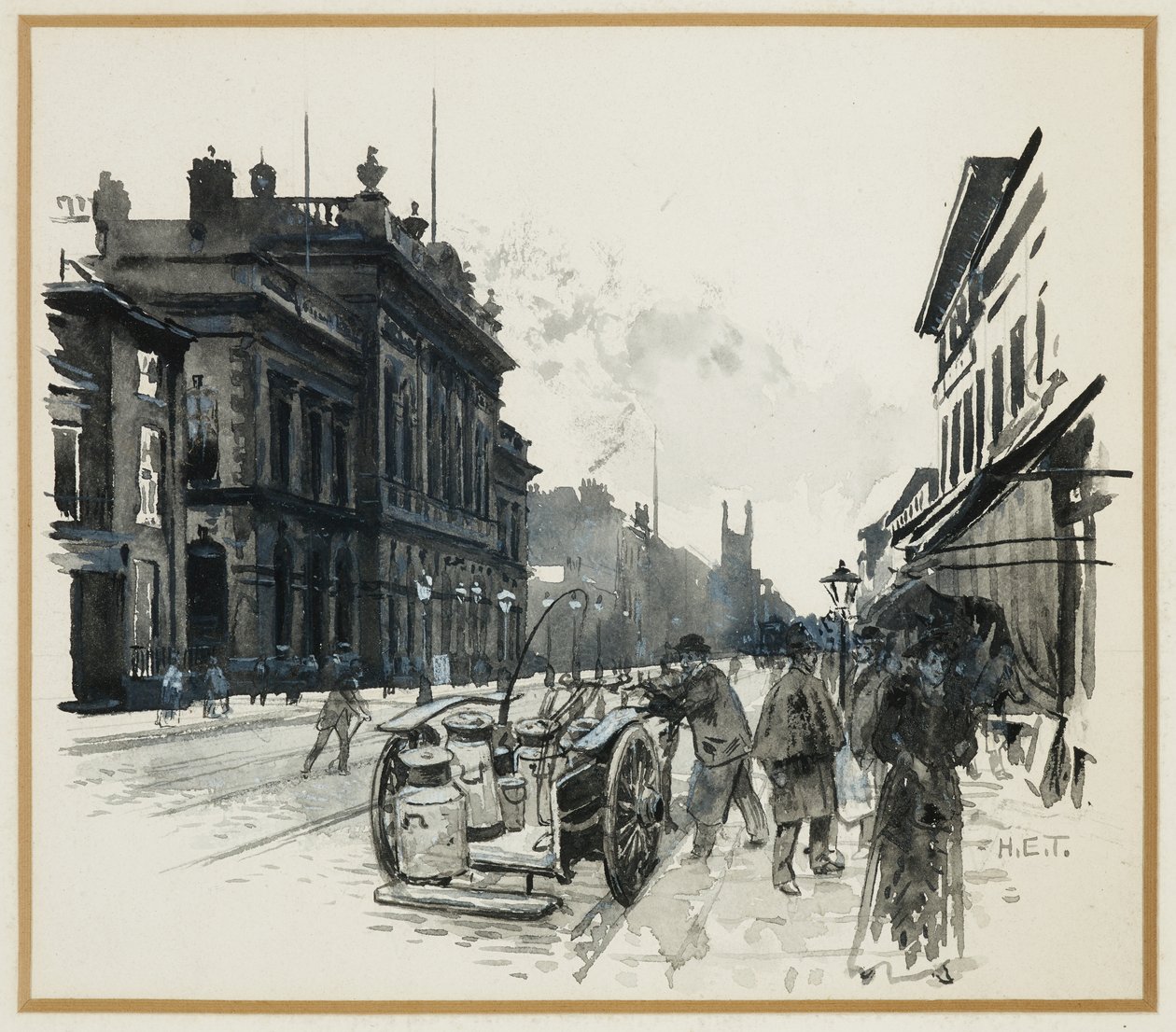 Ayuntamiento de Hulme, Stretford Road de Henry Edward Tidmarsh