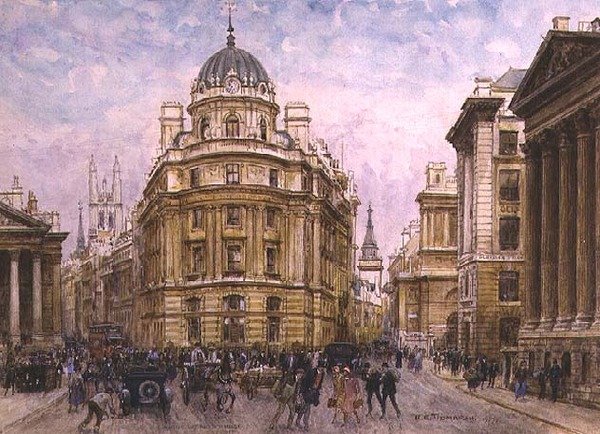 Fuera de la Mansion House, Londres de Henry Edward Tidmarsh