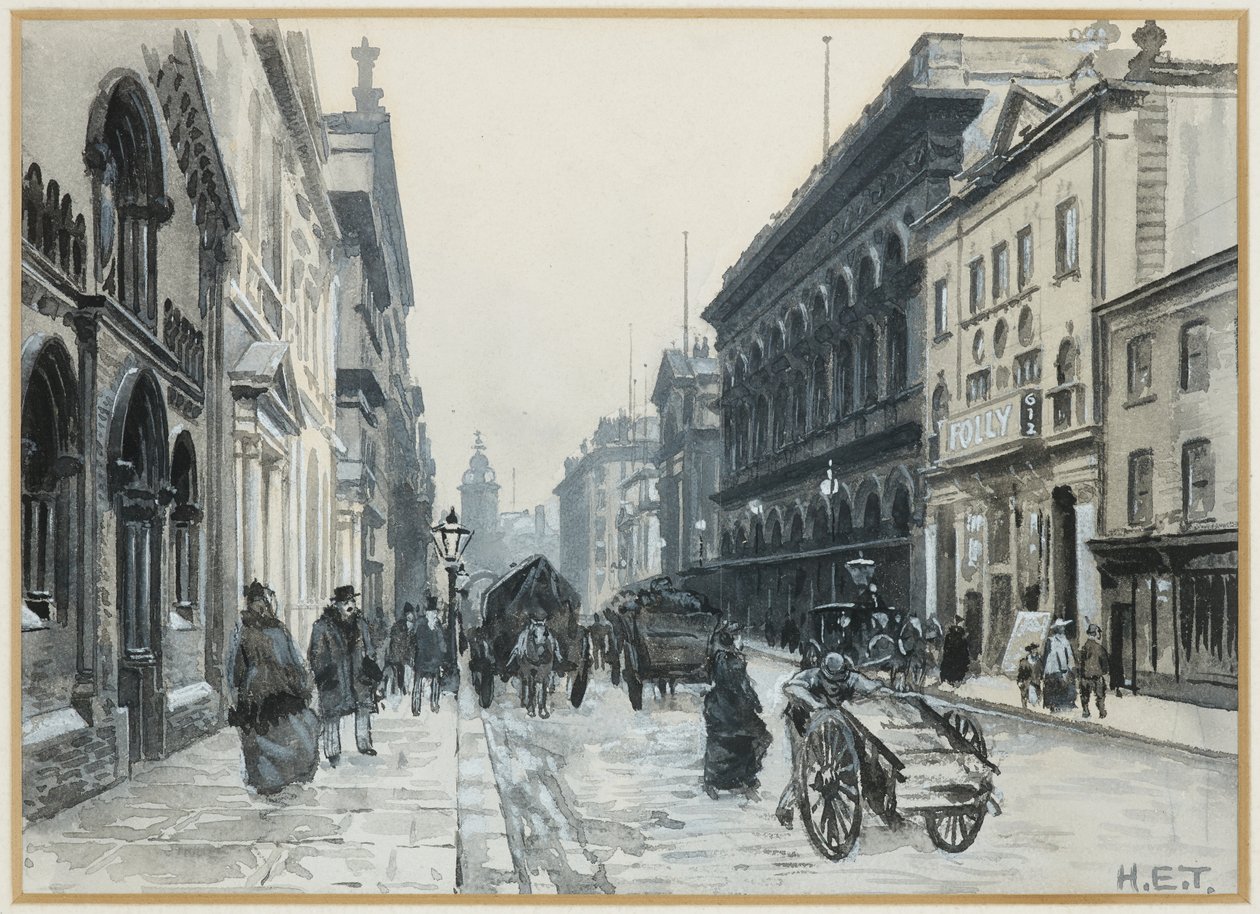 Peter Street, Sala de Comercio Libre de Henry Edward Tidmarsh
