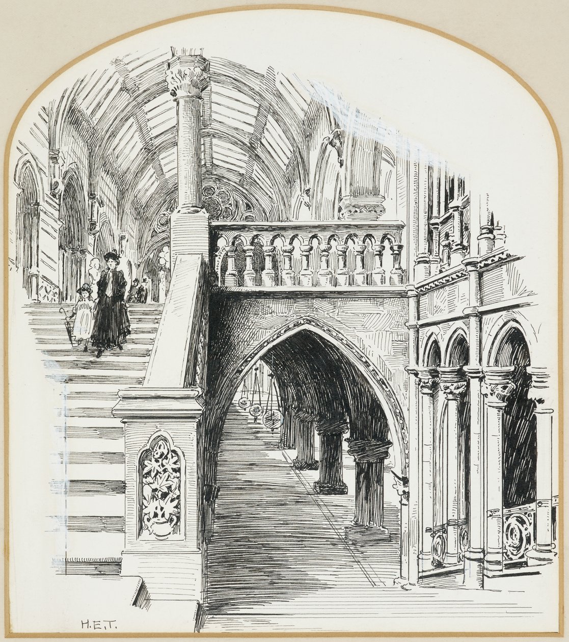 La Gran Escalera, Ayuntamiento de Henry Edward Tidmarsh