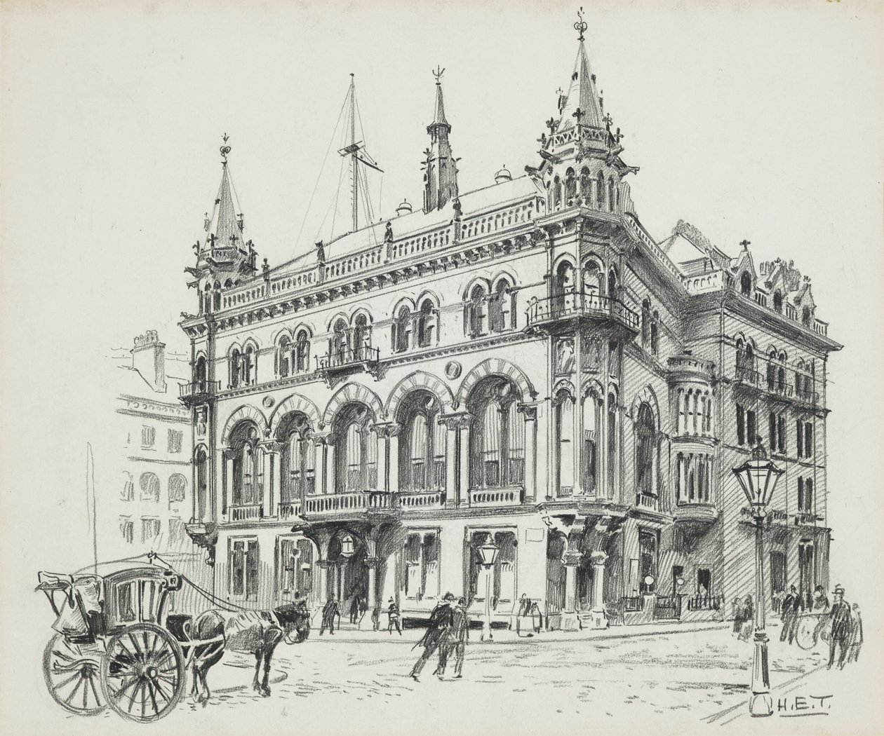 El Reform Club, King Street de Henry Edward Tidmarsh