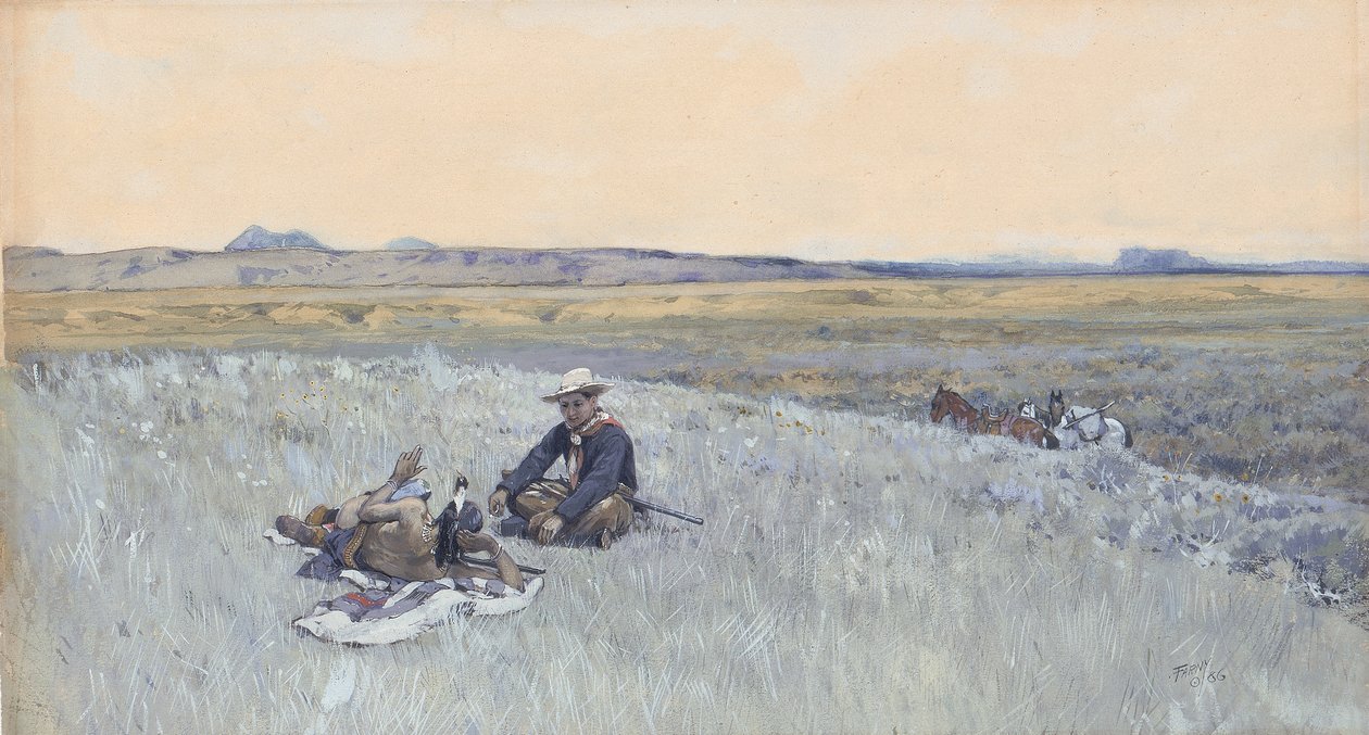 Intercambiando mentiras, 1906 de Henry Francois Farny
