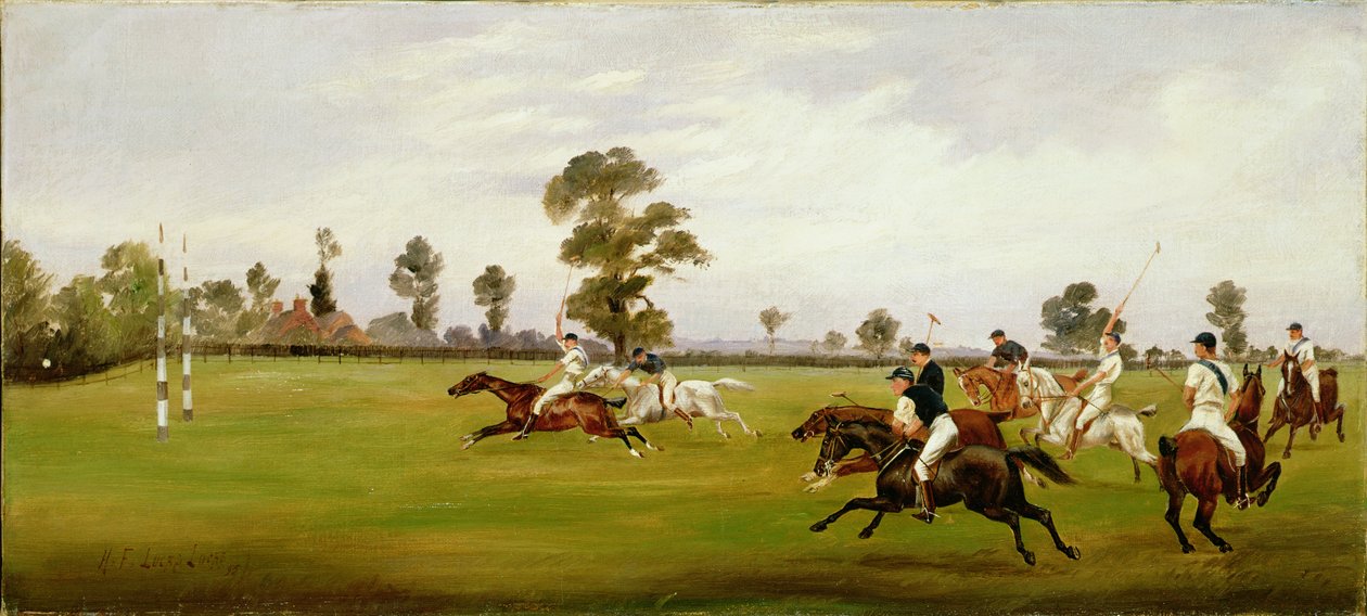 Polo, 1893 de Henry Frederick Lucas Lucas