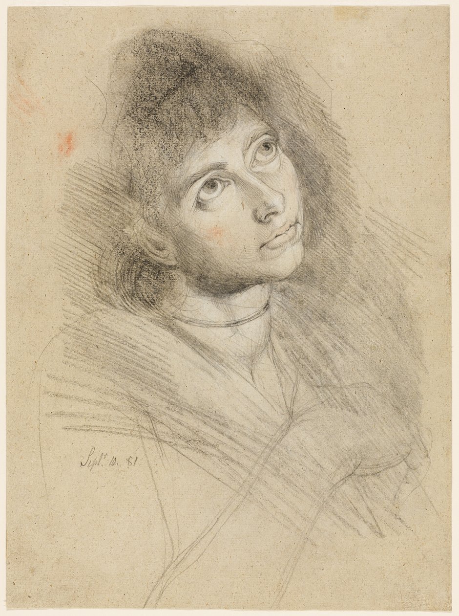 Retrato de una Mujer (Martha Hess) de Johann Heinrich Füssli