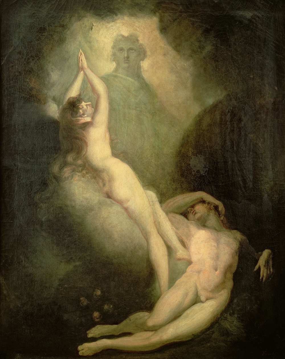 La creación de Eva de Johann Heinrich Füssli