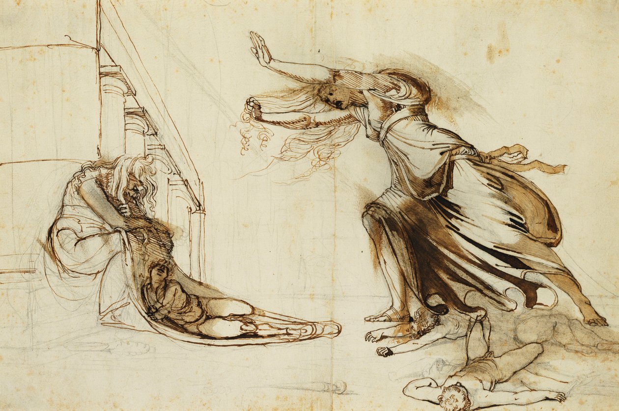 La masacre de los inocentes de Johann Heinrich Füssli