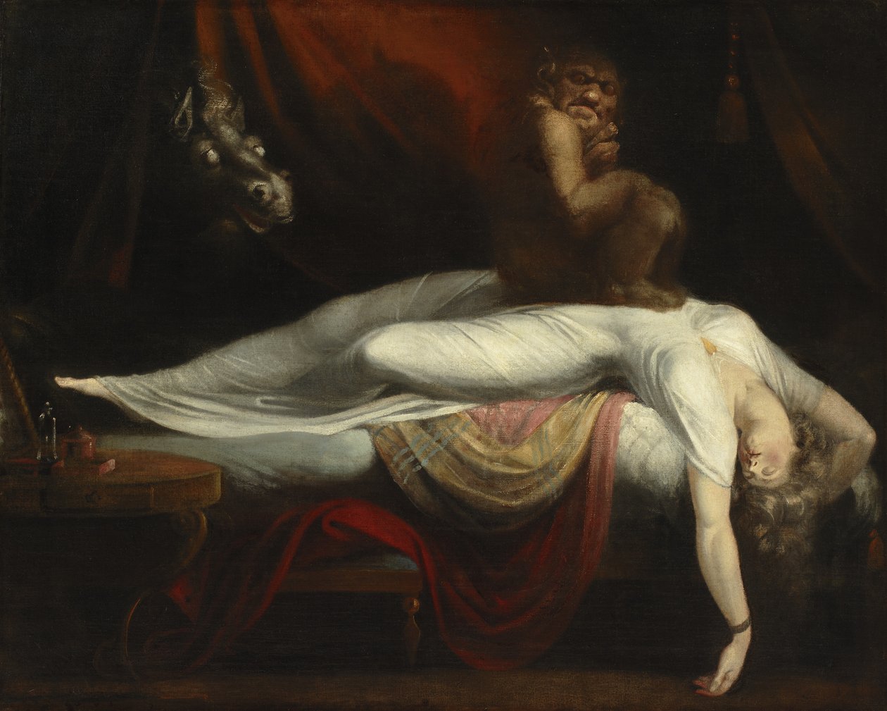 La pesadilla, 1781 de Johann Heinrich Füssli