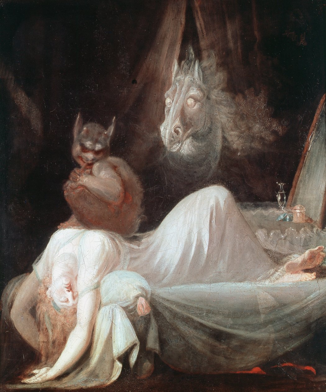 La pesadilla, c1790 de Johann Heinrich Füssli
