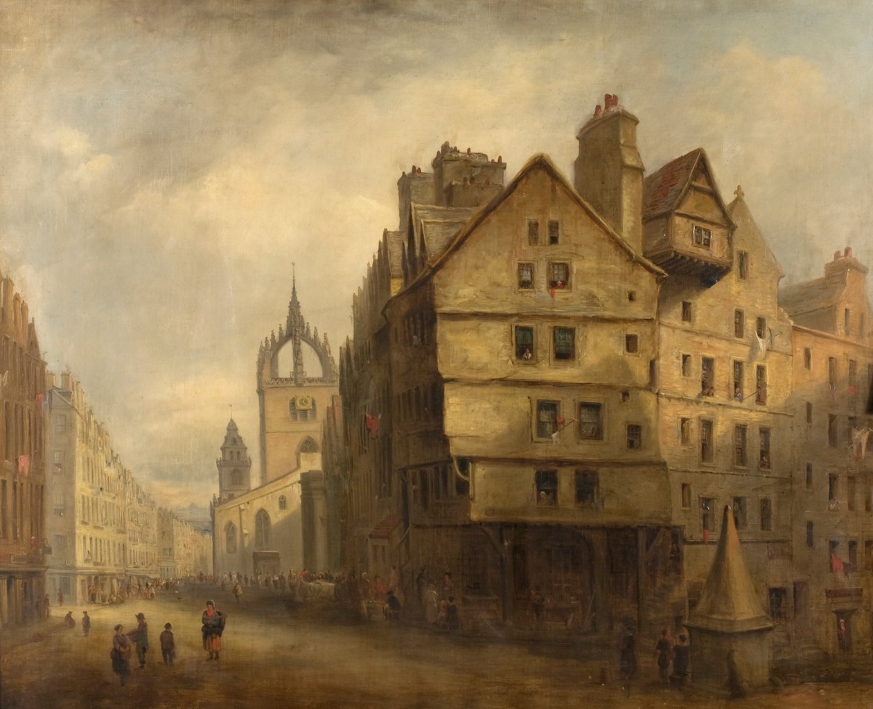 The Old West Bow, Edimburgo de Henry G. Duguid