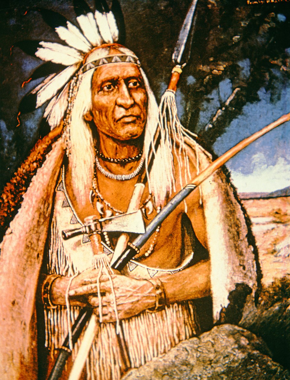 Jefe iroqués de Henry H. Cross