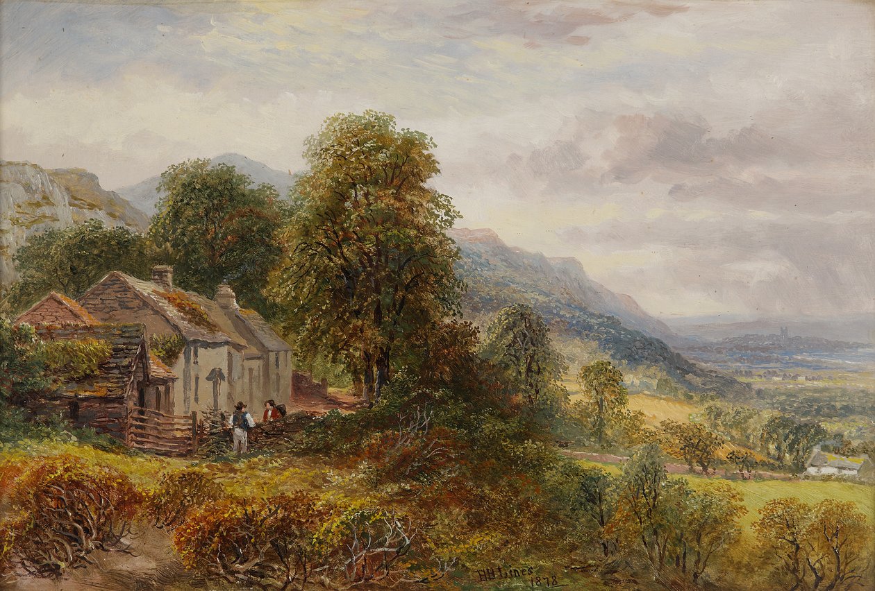 Bryngoleu Llanfairfechan, 1878 de Henry Harris Lines