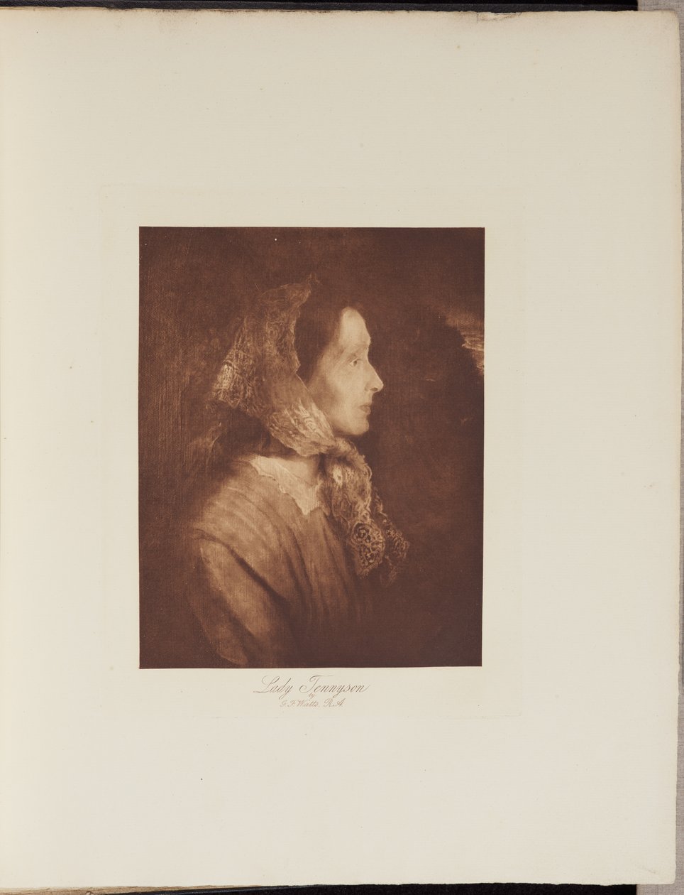 Lady Tennyson de Henry Herschel Hay Cameron